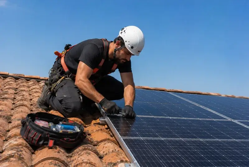 Maintenance et monitoring de panneaux solaires à Villars