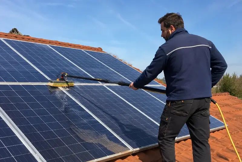 Nettoyage et entretien de panneaux solaires à Villars